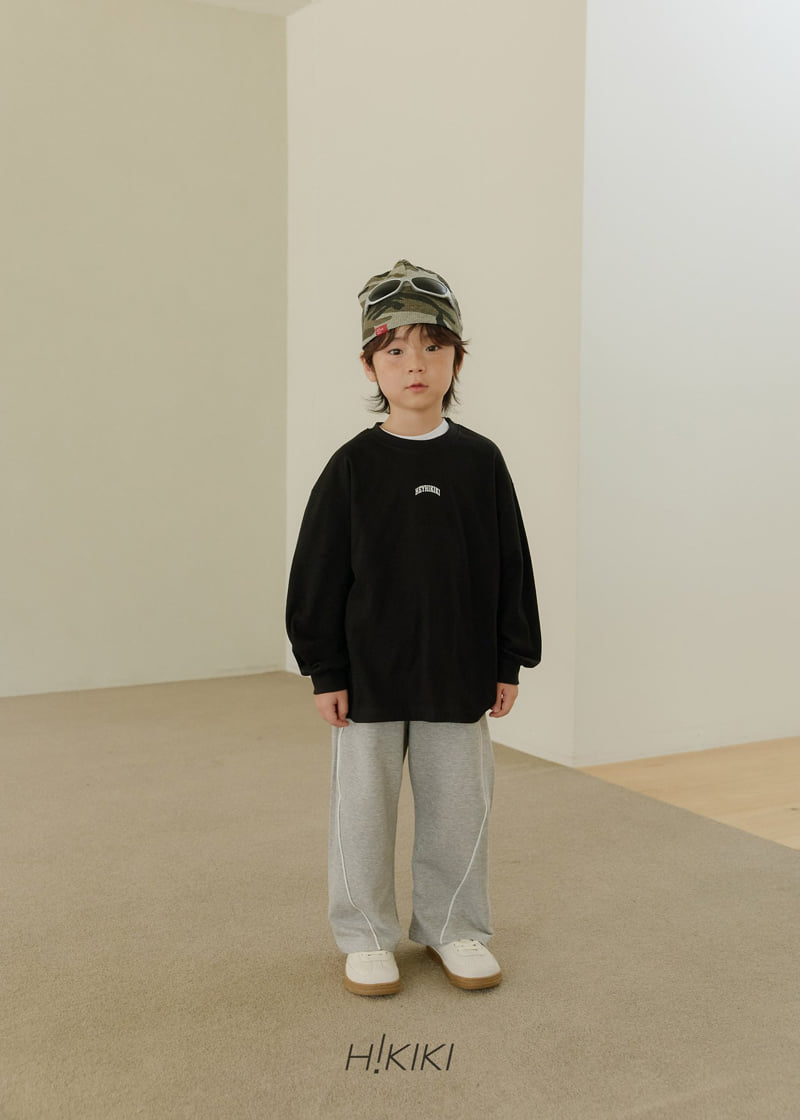 Hikiki - Korean Children Fashion - #childofig - Line Wide Pants - 6
