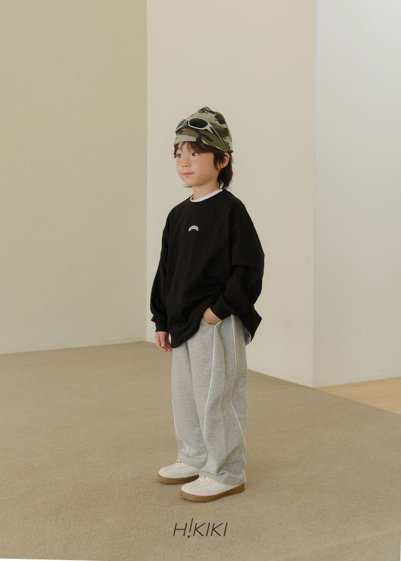 Hikiki - Korean Children Fashion - #childrensboutique - Line Wide Pants - 7