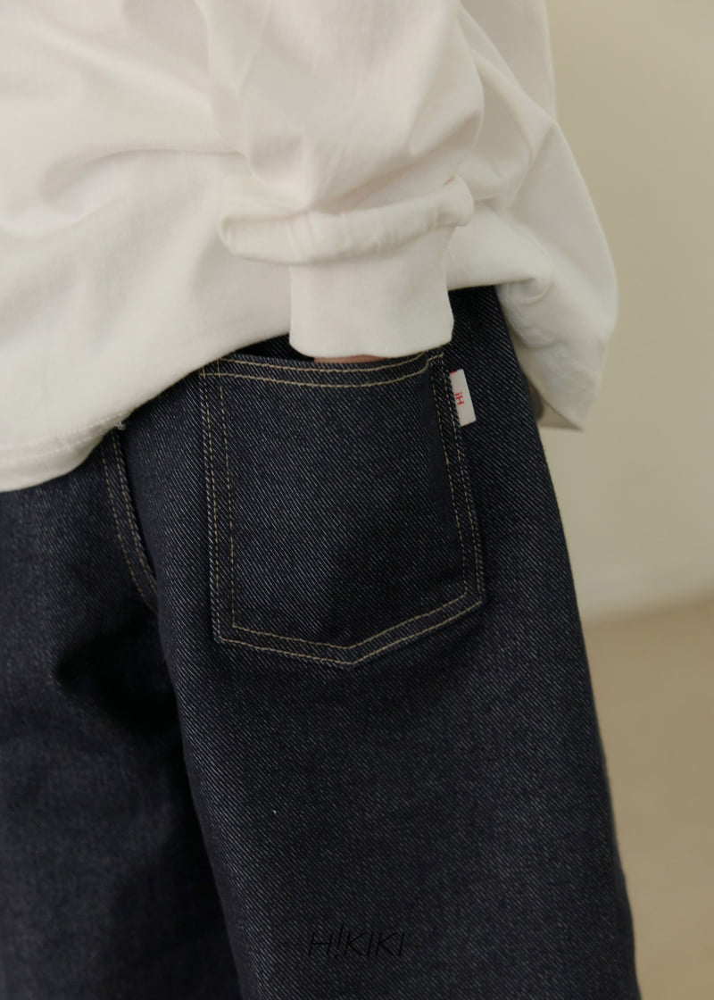 Hikiki - Korean Children Fashion - #childrensboutique - Turnup Denim Pants - 12