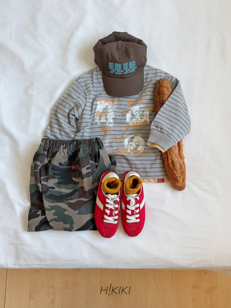 Hikiki - Korean Children Fashion - #childrensboutique - Rock Stripe Tee - 7