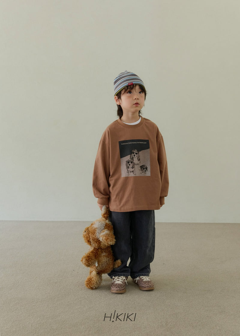 Hikiki - Korean Children Fashion - #designkidswear - Three Puppy Tee - 11