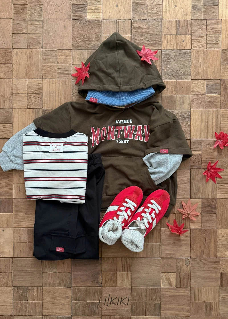 Hikiki - Korean Children Fashion - #designkidswear - Mont Double Hood Top - 2
