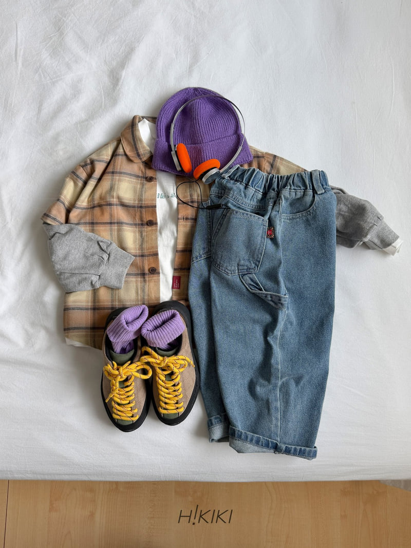 Hikiki - Korean Children Fashion - #designkidswear - Check Layered Shirt - 9