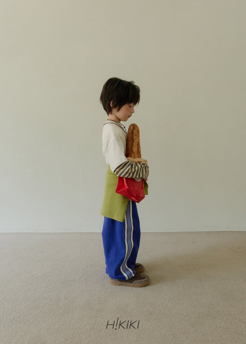 Hikiki - Korean Children Fashion - #designkidswear - Tape Wide Pants - 7