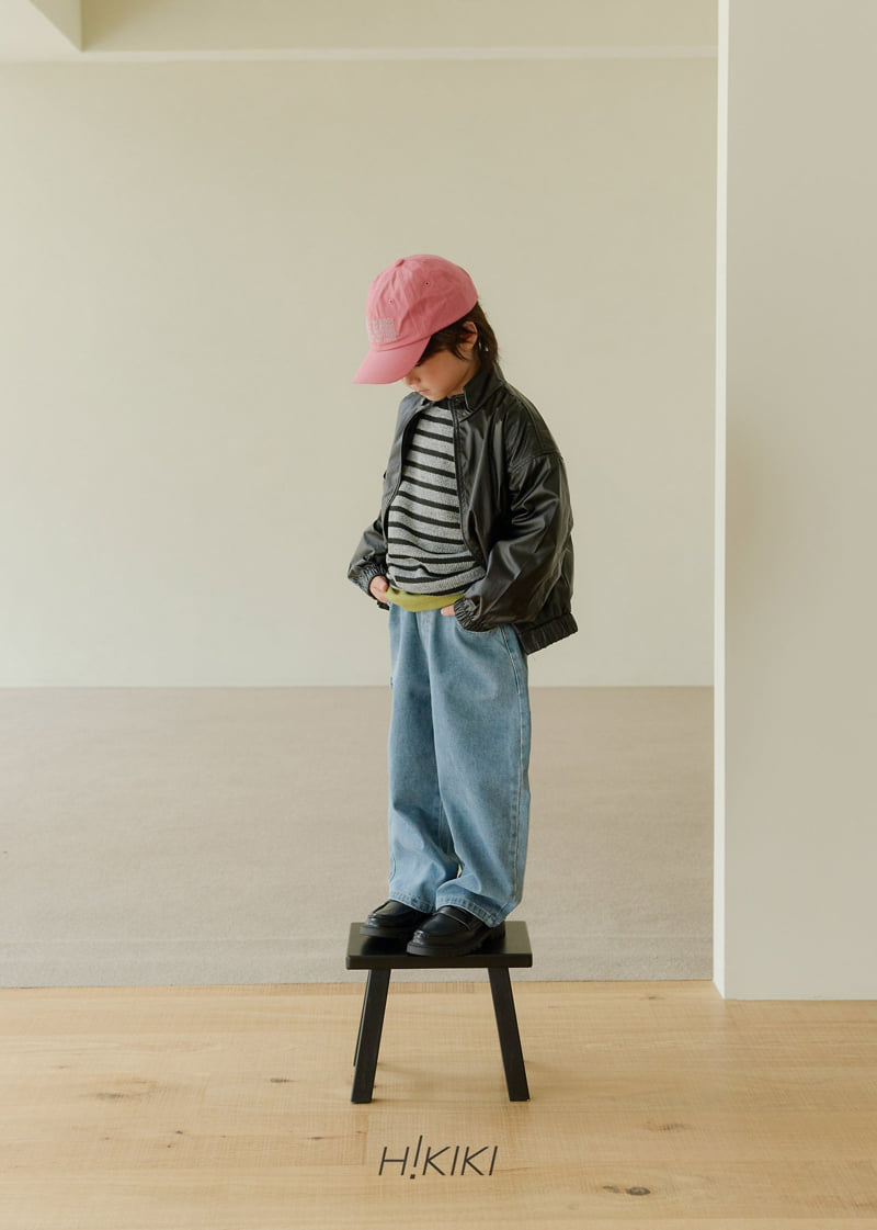 Hikiki - Korean Children Fashion - #discoveringself - Washing Curved Jeans - 10