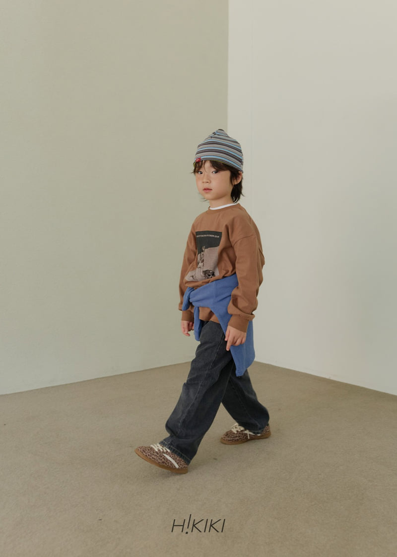 Hikiki - Korean Children Fashion - #fashionkids - Baggy Denim Pants - 5