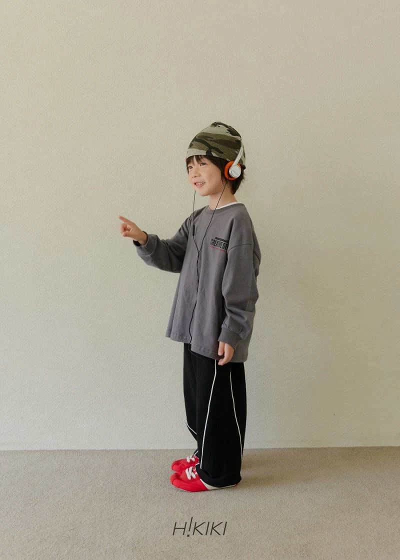 Hikiki - Korean Children Fashion - #fashionkids - Line Wide Pants - 10