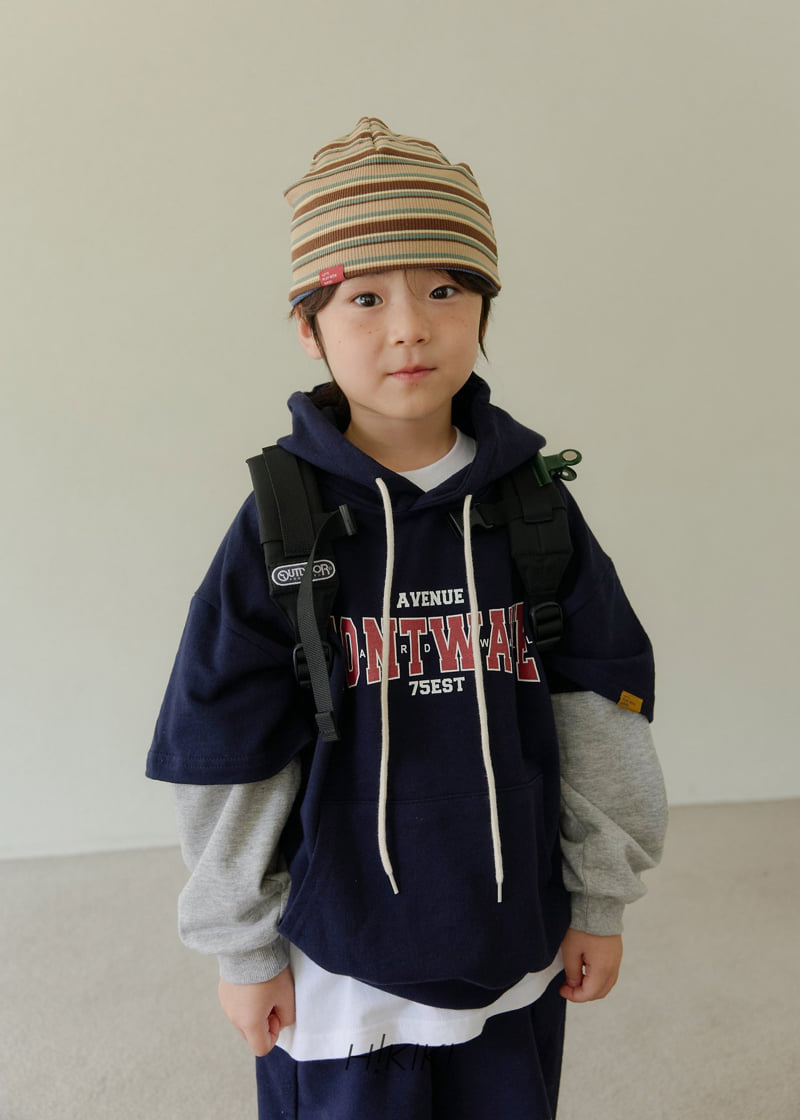 Hikiki - Korean Children Fashion - #discoveringself - Mont Double Hood Top - 4