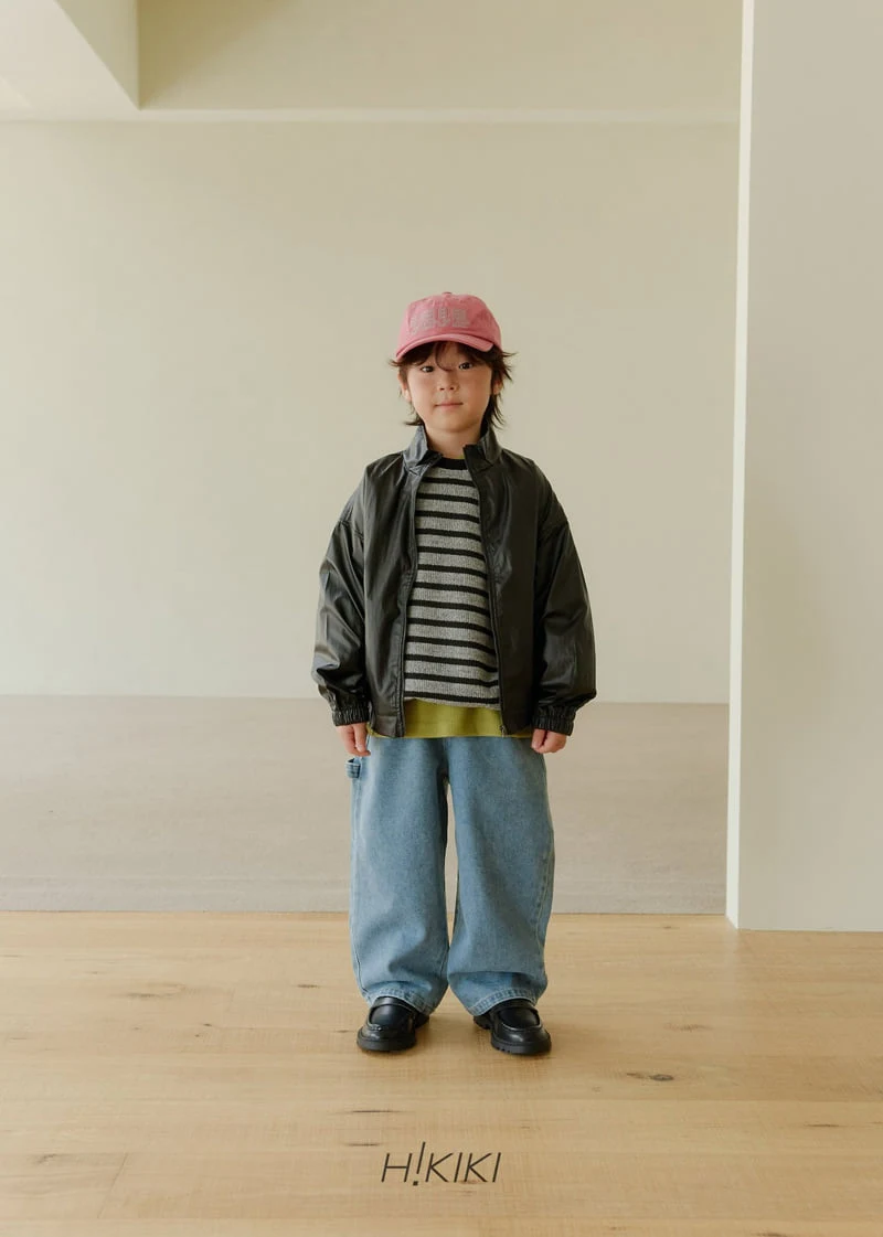 Hikiki - Korean Children Fashion - #fashionkids - Like Leather Jumper