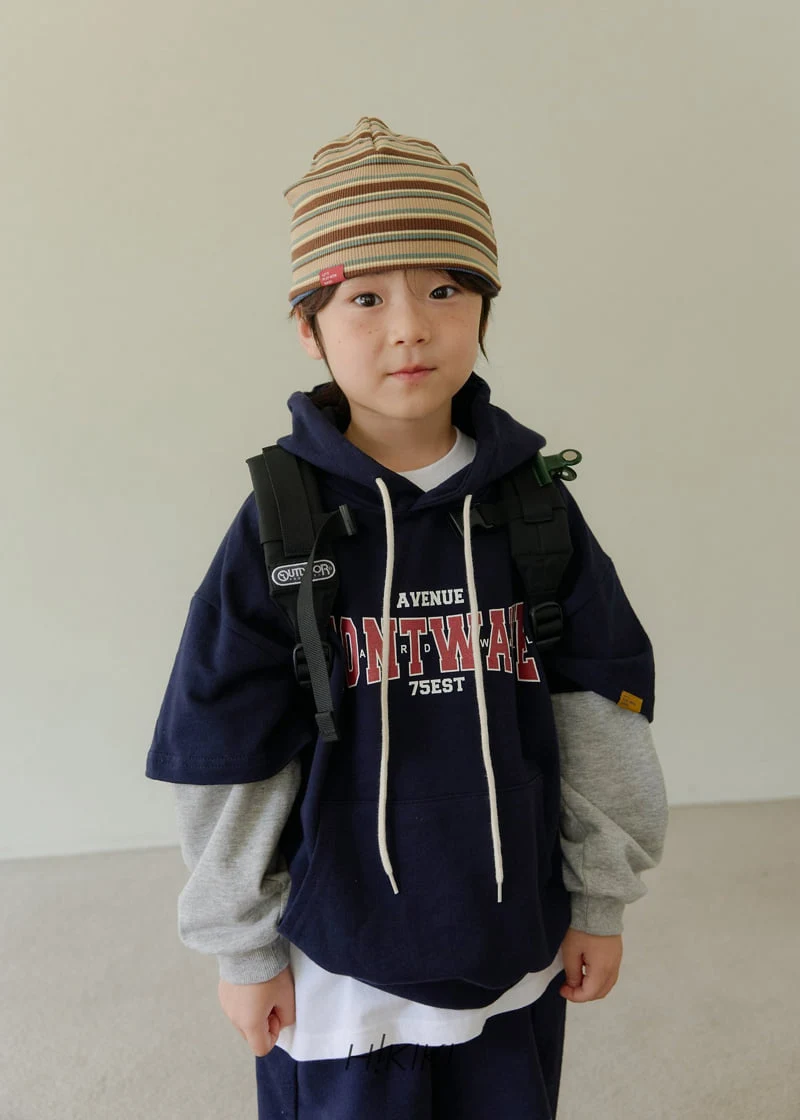 Hikiki - Korean Children Fashion - #kidsshorts - Double Beanie - 8