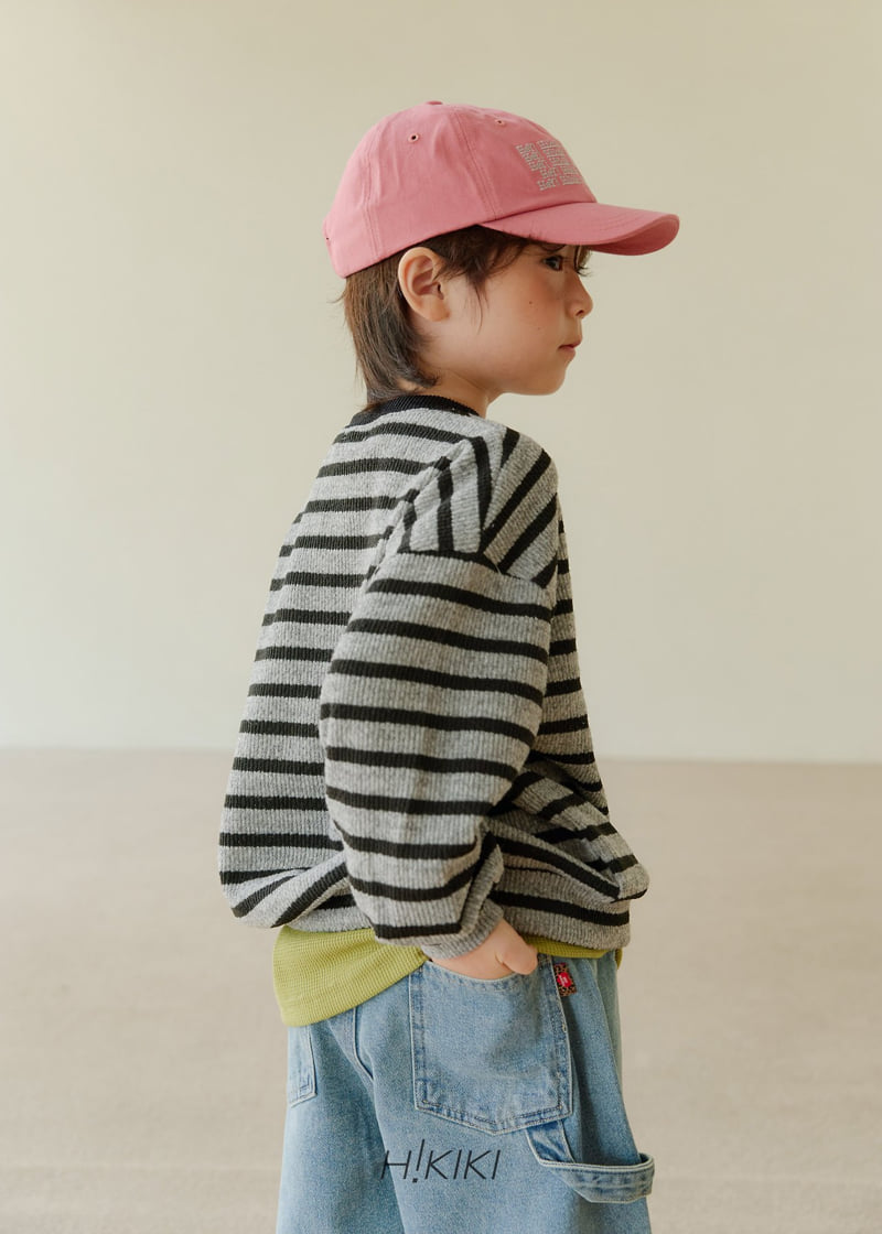 Hikiki - Korean Children Fashion - #kidsshorts - Washing Curved Jeans - 12