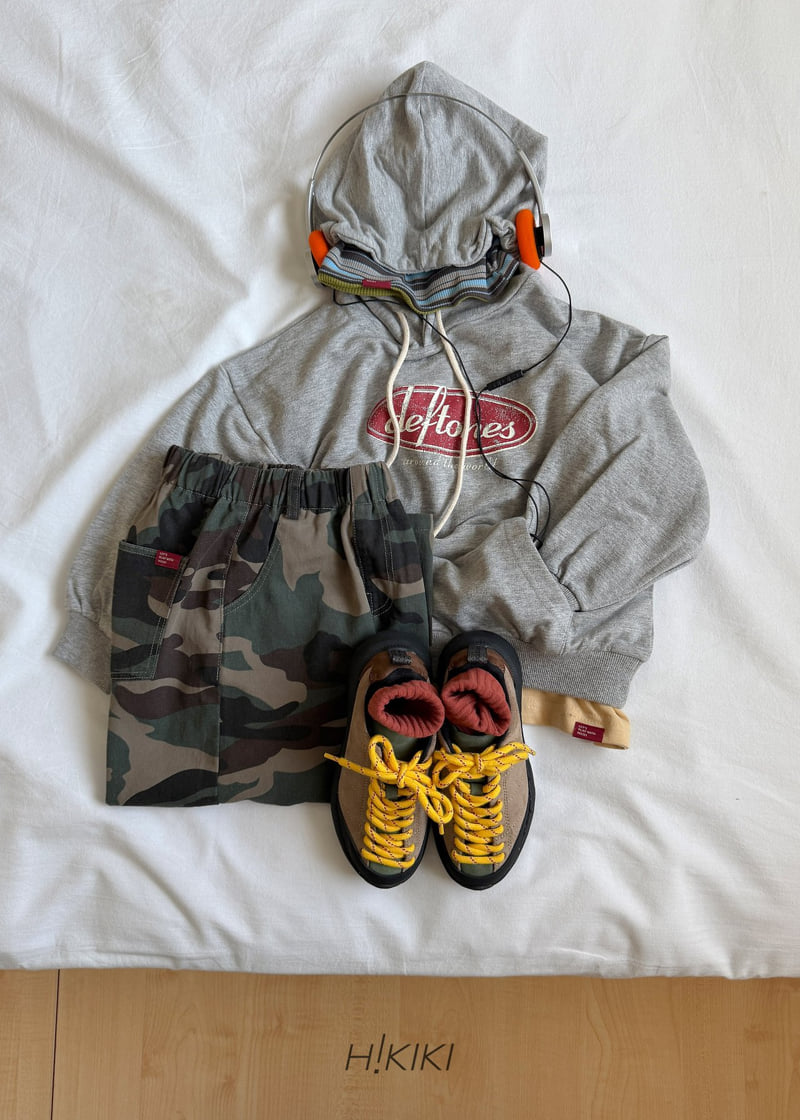 Hikiki - Korean Children Fashion - #fashionkids - Camo Baggy Pants - 4