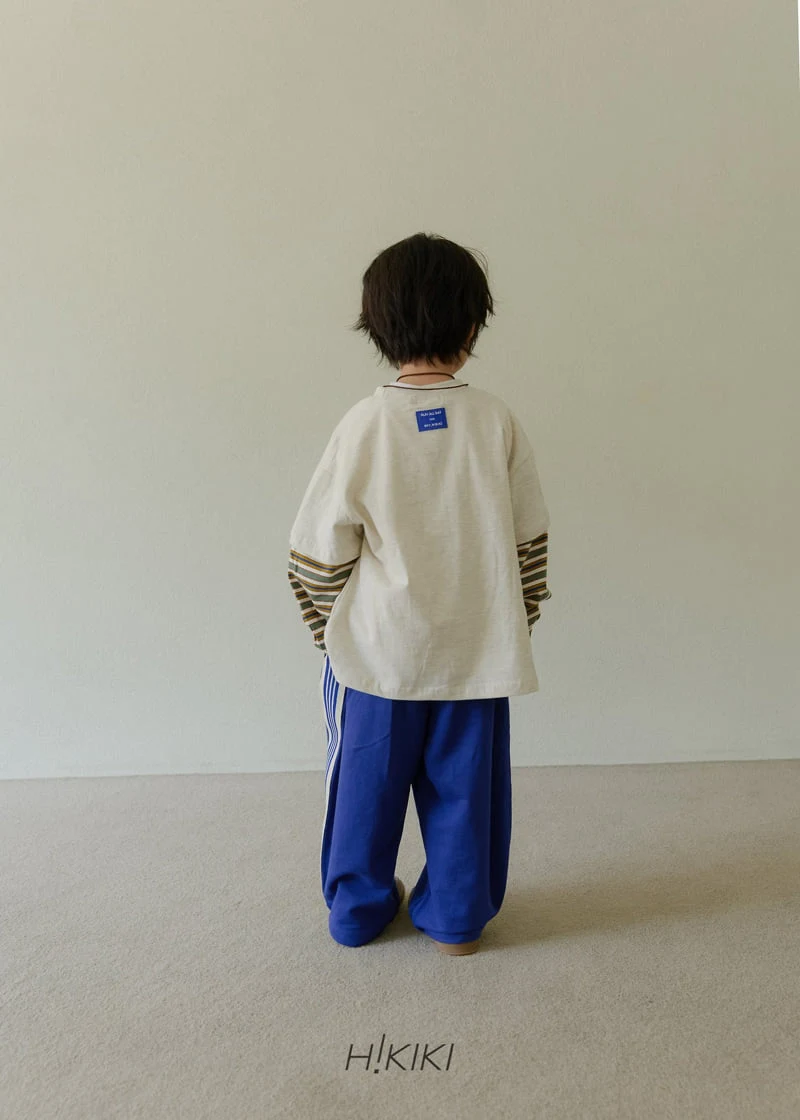 Hikiki - Korean Children Fashion - #kidsshorts - Tape Wide Pants - 10