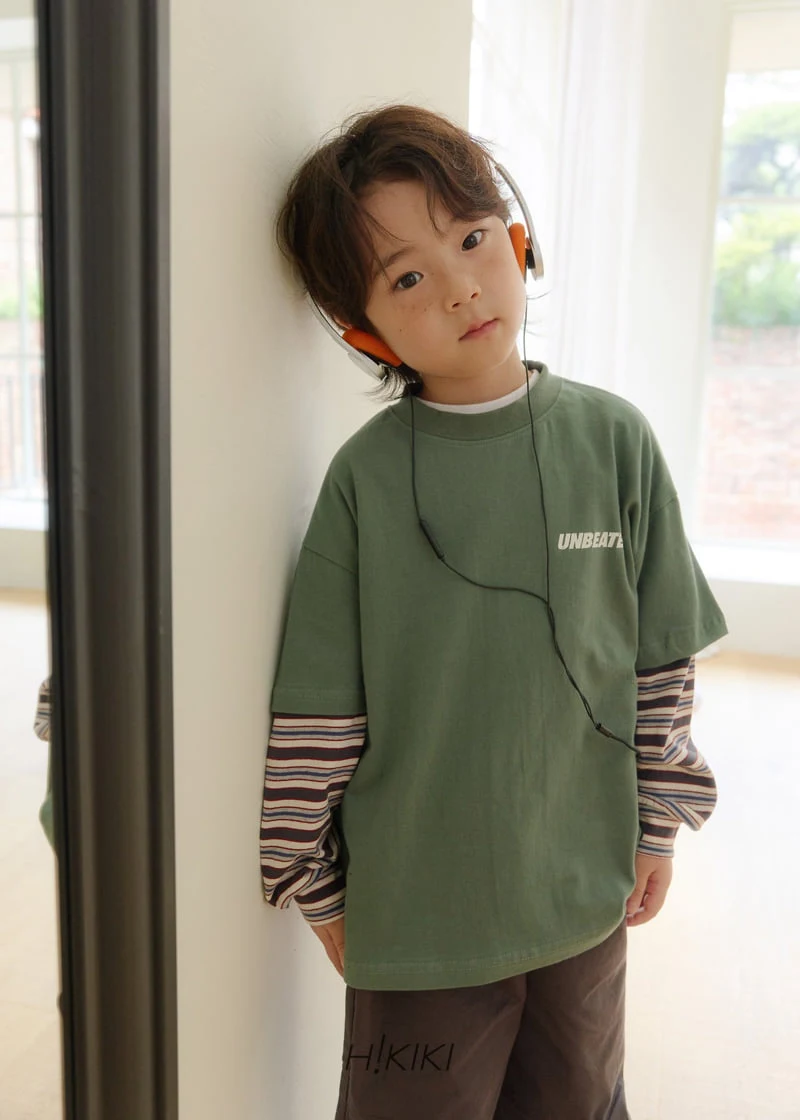 Hikiki - Korean Children Fashion - #kidsstore - Unbeated Double Tee - 7