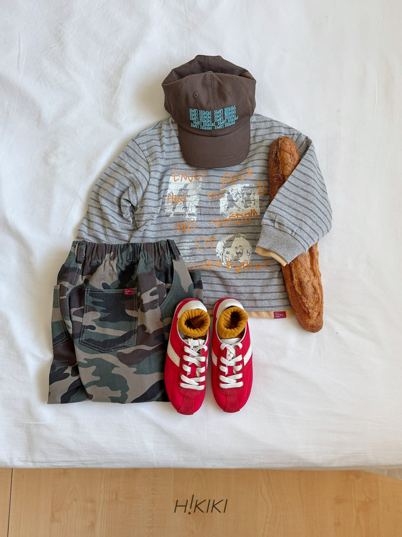 Hikiki - Korean Children Fashion - #kidsstore - Camo Baggy Pants - 5