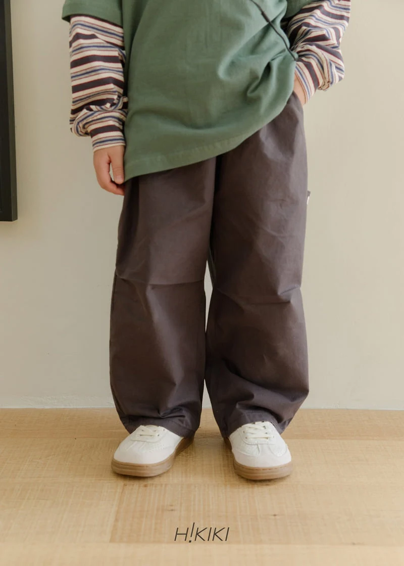 Hikiki - Korean Children Fashion - #kidsstore - Cotton Barrel Pants - 10