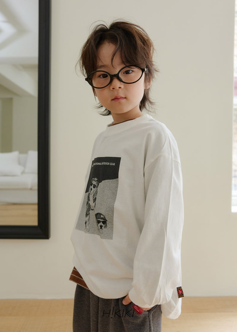 Hikiki - Korean Children Fashion - #kidzfashiontrend - Three Puppy Tee - 2
