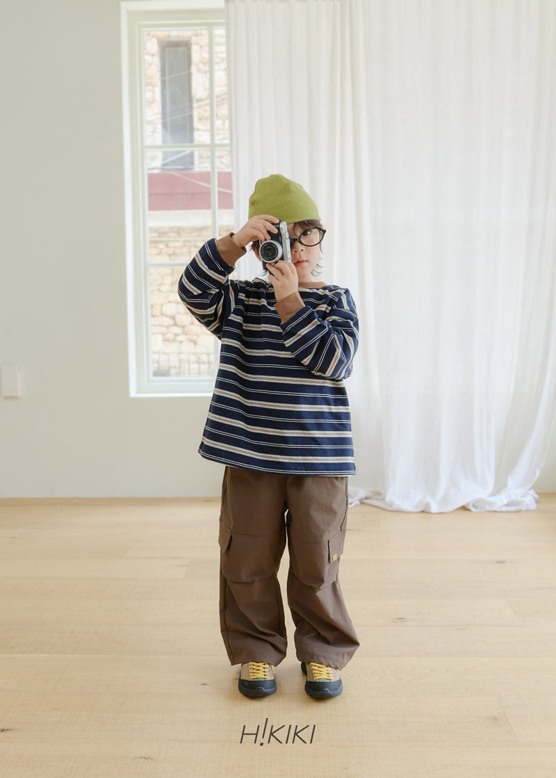 Hikiki - Korean Children Fashion - #kidzfashiontrend - Play Stripe Tee