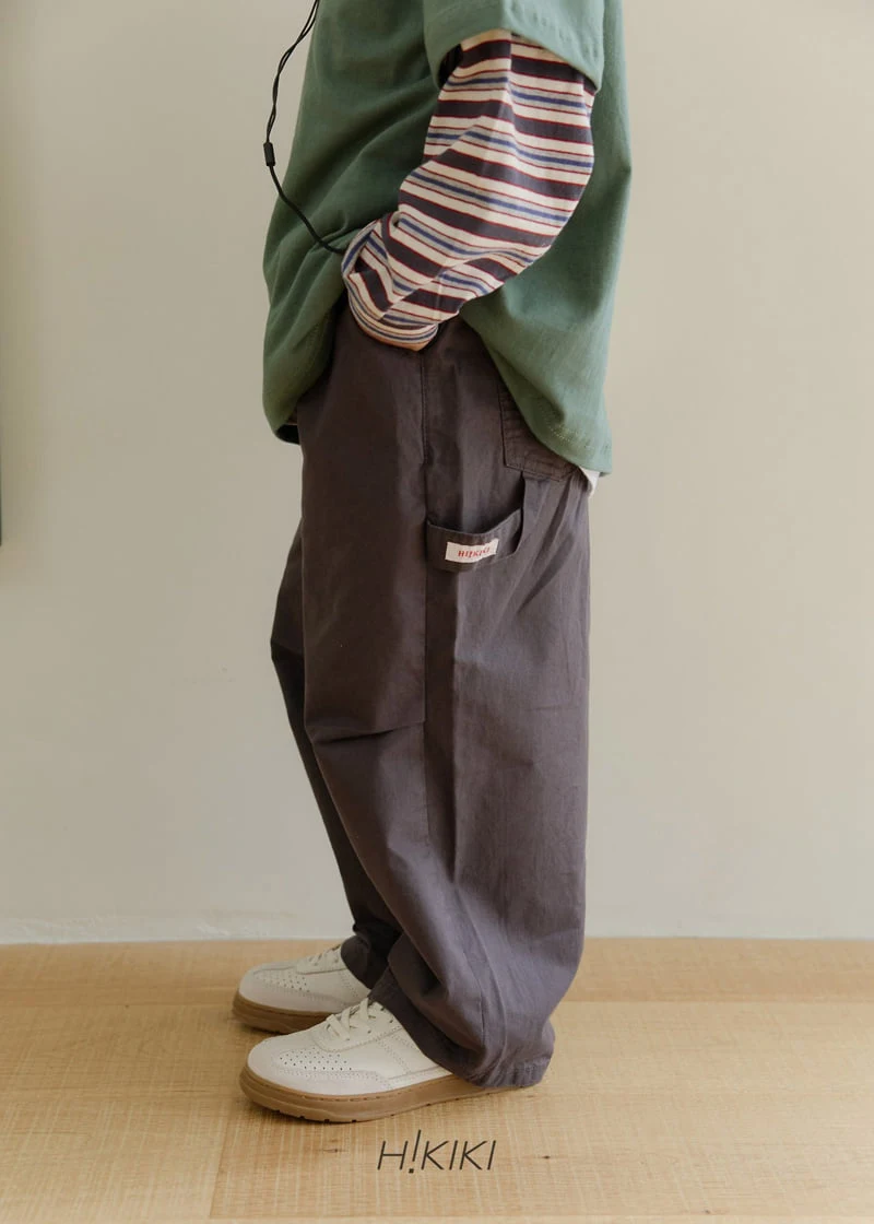 Hikiki - Korean Children Fashion - #kidzfashiontrend - Cotton Barrel Pants - 11