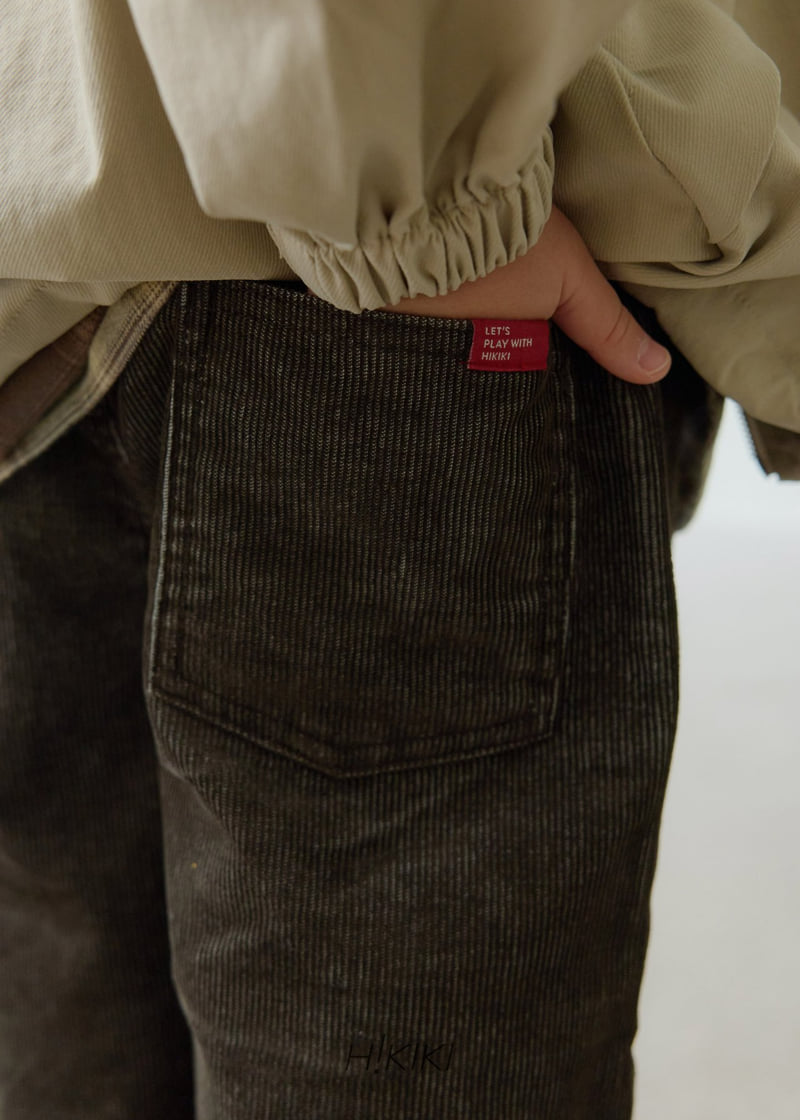 Hikiki - Korean Children Fashion - #littlefashionista - Corduroy Bermuda Pants - 6