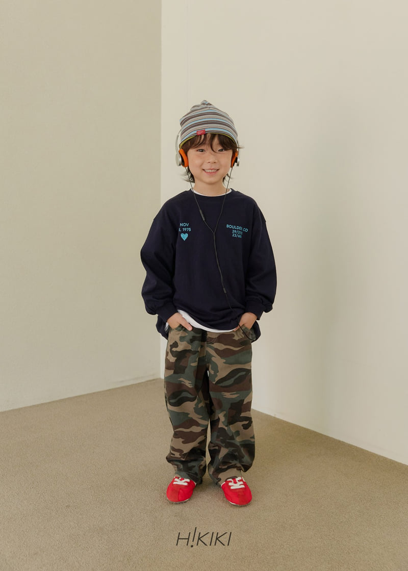 Hikiki - Korean Children Fashion - #littlefashionista - Camo Baggy Pants - 8