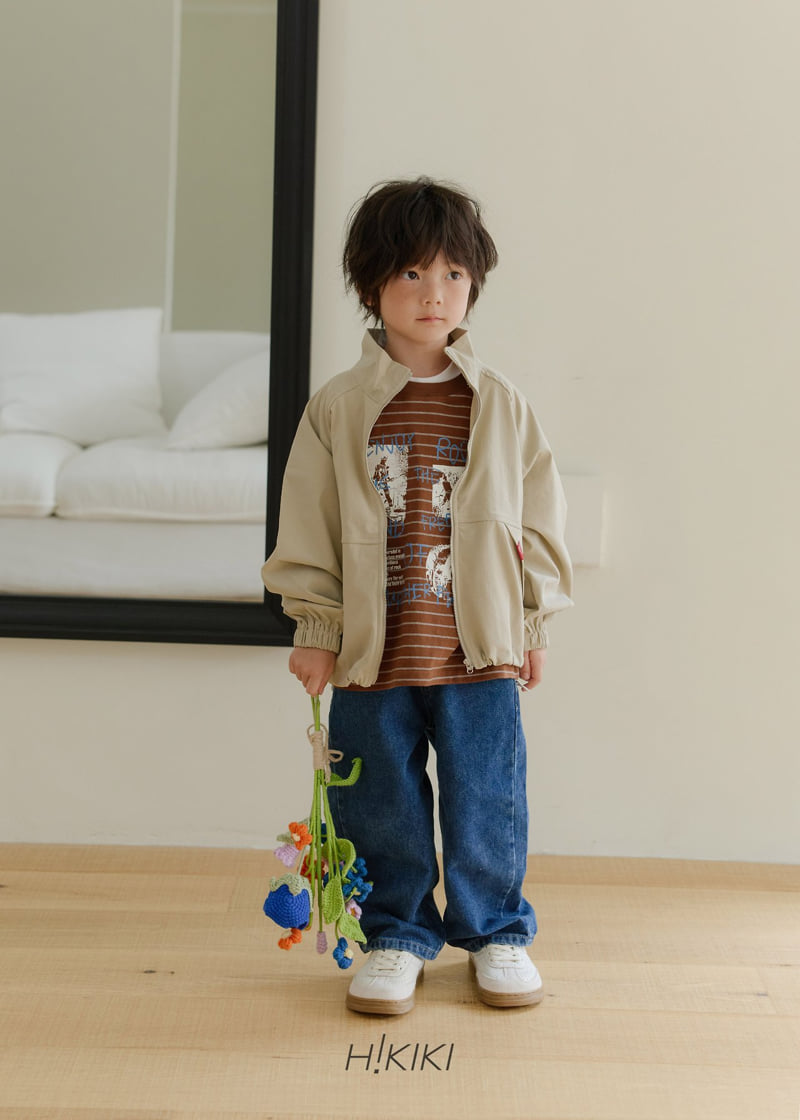 Hikiki - Korean Children Fashion - #magicofchildhood - Baggy Denim Pants - 11