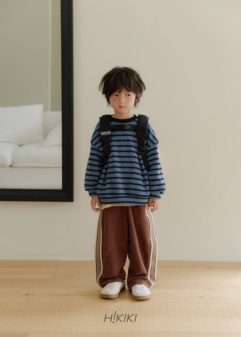 Hikiki - Korean Children Fashion - #magicofchildhood - Bold Stripe Knit Top
