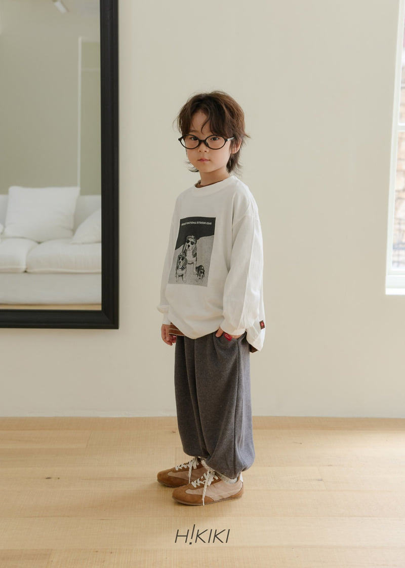 Hikiki - Korean Children Fashion - #todddlerfashion - Waffle Jogger Pants - 2