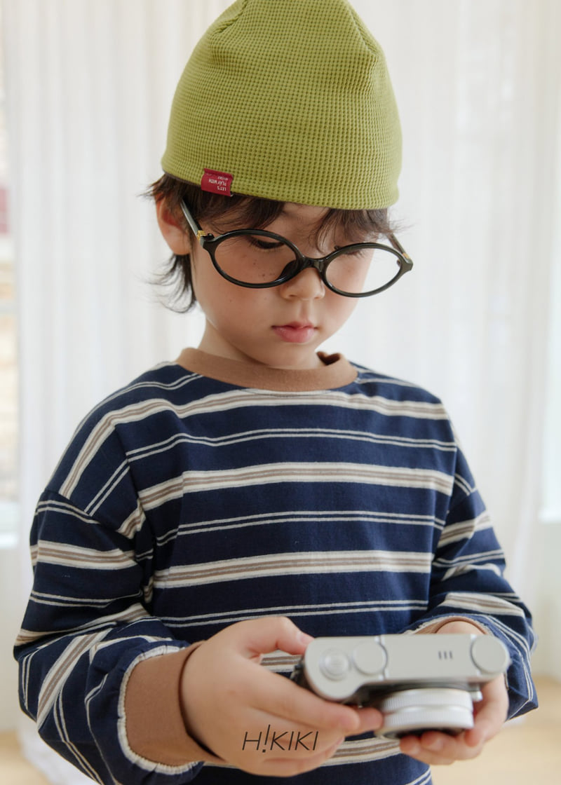 Hikiki - Korean Children Fashion - #todddlerfashion - Play Stripe Tee - 7