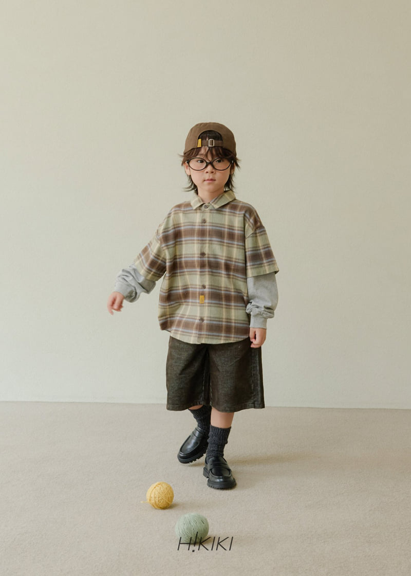 Hikiki - Korean Children Fashion - #prettylittlegirls - Check Layered Shirt - 4