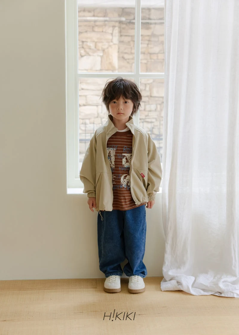 Hikiki - Korean Children Fashion - #todddlerfashion - Rock Stripe Tee - 3