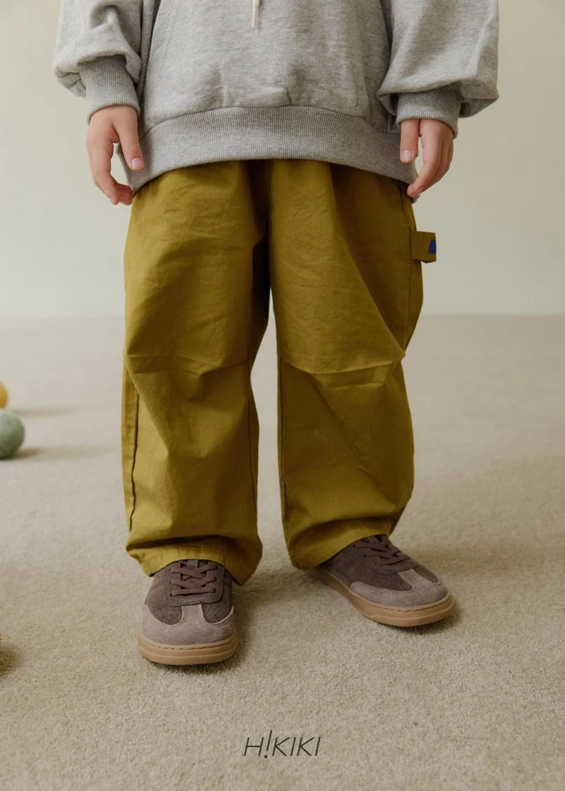 Hikiki - Korean Children Fashion - #todddlerfashion - Cotton Barrel Pants