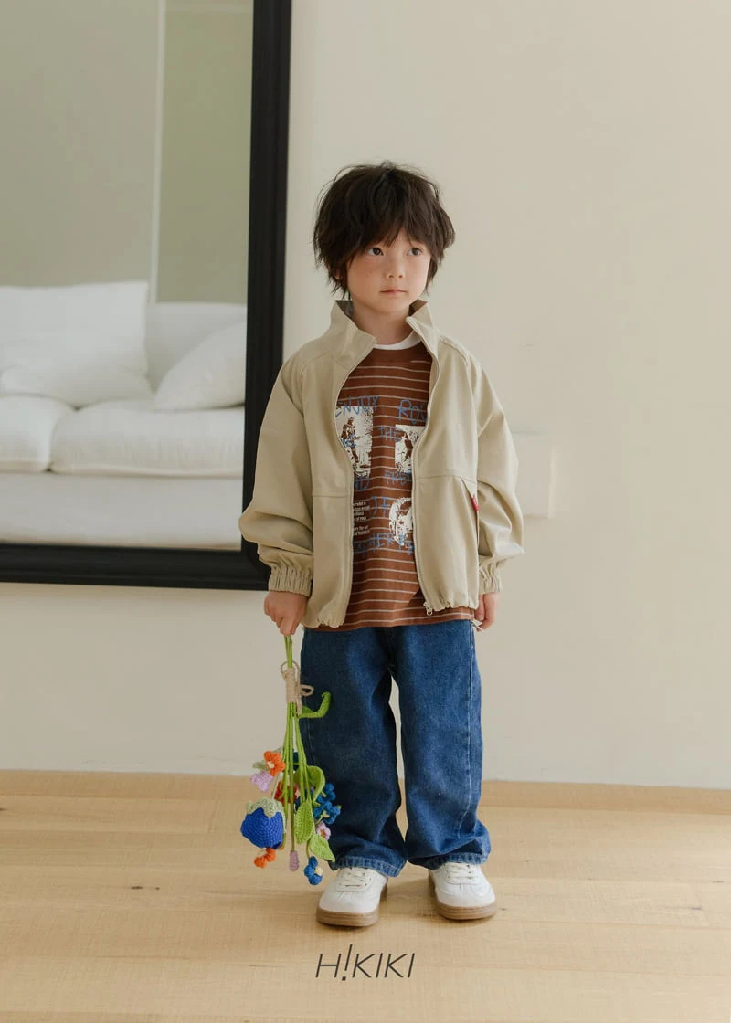 Hikiki - Korean Children Fashion - #todddlerfashion - Rock Stripe Tee - 4