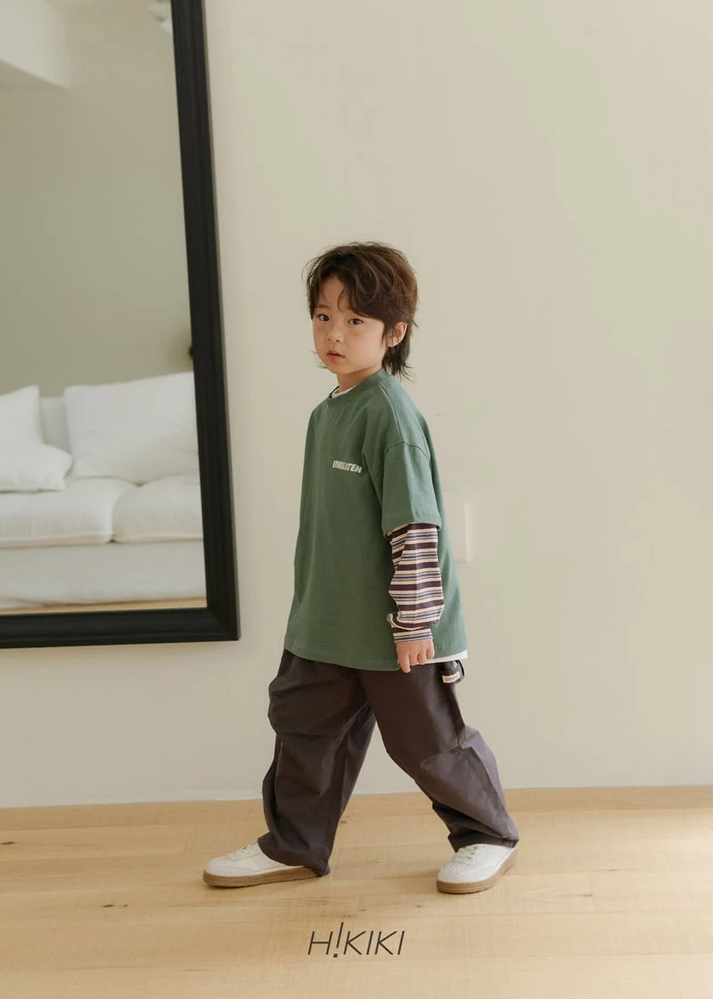 Hikiki - Korean Children Fashion - #toddlerclothing - Cotton Barrel Pants - 2