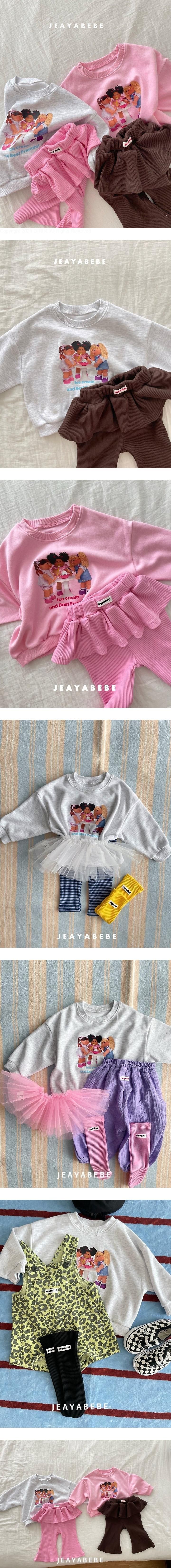 Jeaya & Mymi - Korean Children Fashion - #childrensboutique - Best Friends Sweatshirts - 2