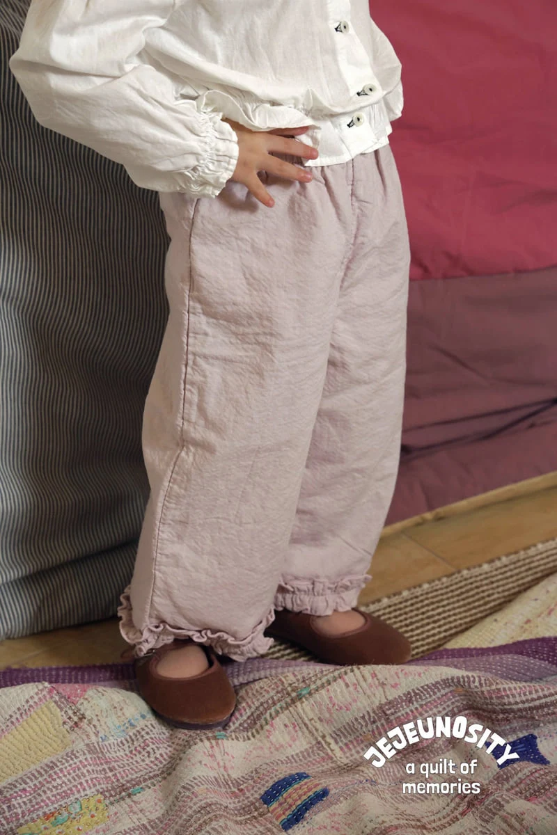 Jejeunosity - Korean Children Fashion - #childofig - Lily Frill Pants - 9