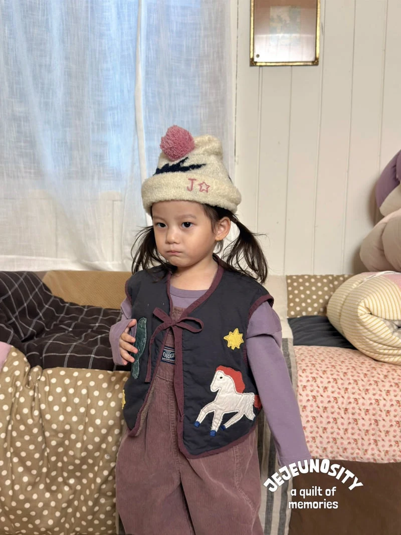 Jejeunosity - Korean Children Fashion - #childofig - Iriya Vest Set - 5