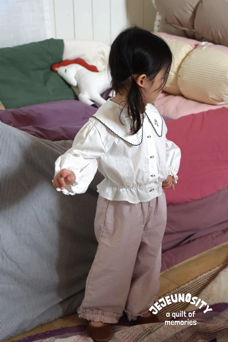 Jejeunosity - Korean Children Fashion - #childrensboutique - Lily Frill Pants - 10