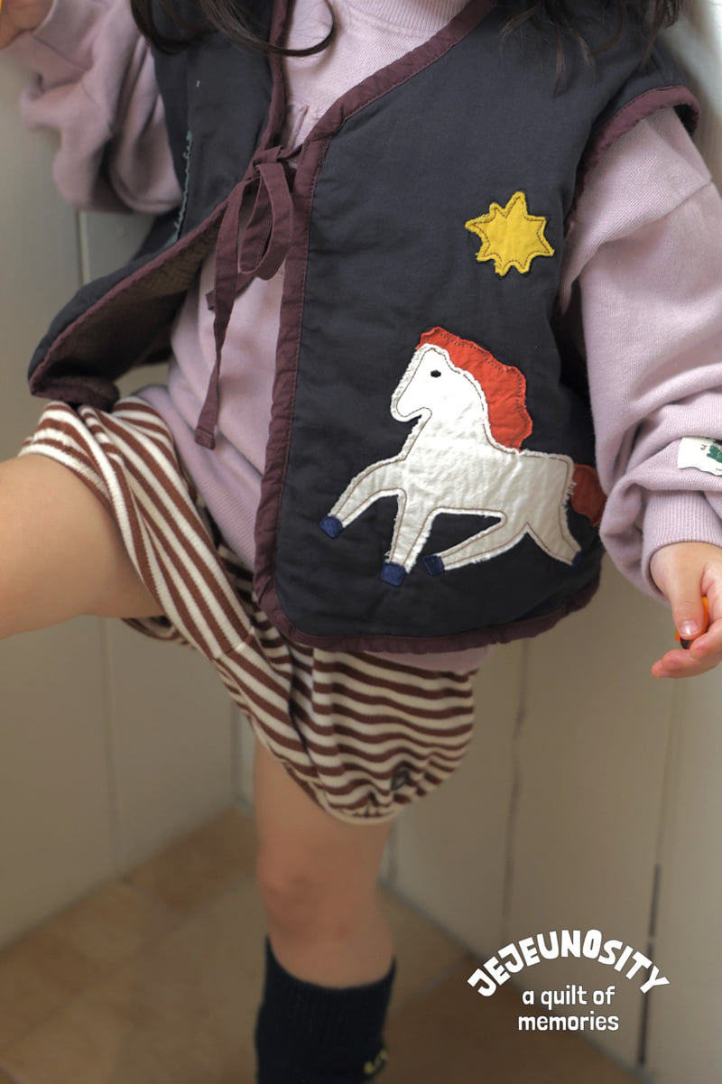 Jejeunosity - Korean Children Fashion - #childrensboutique - Striped Bloomer - 11