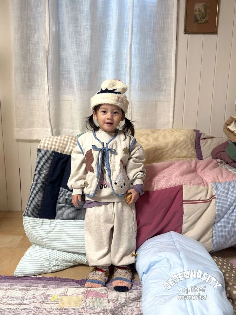 Jejeunosity - Korean Children Fashion - #designkidswear - Iriya Vest Set - 7
