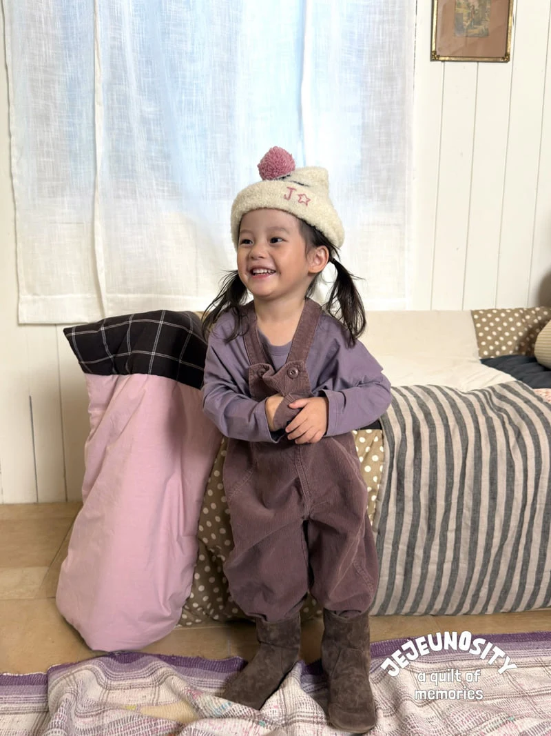Jejeunosity - Korean Children Fashion - #fashionkids - Golden Bell Overalls - 6