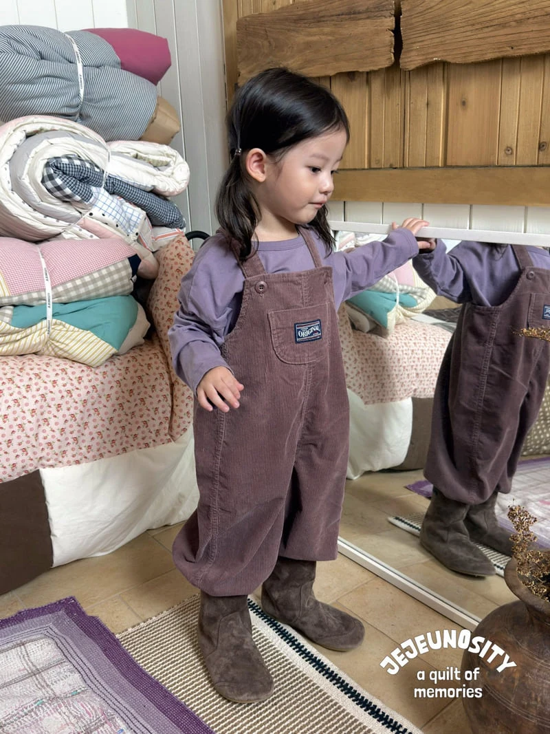 Jejeunosity - Korean Children Fashion - #kidsstore - Golden Bell Overalls - 8