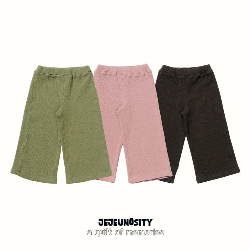 Jejeunosity - Korean Children Fashion - #littlefashionista - Waffle House Pants