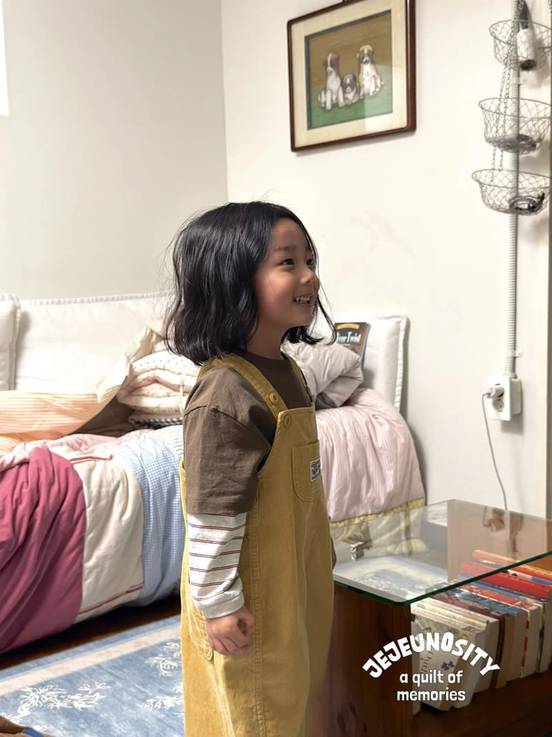 Jejeunosity - Korean Children Fashion - #magicofchildhood - Golden Bell Overalls - 12