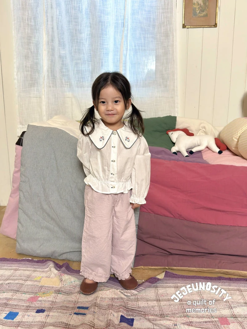 Jejeunosity - Korean Children Fashion - #prettylittlegirls - Lily Frill Pants - 5