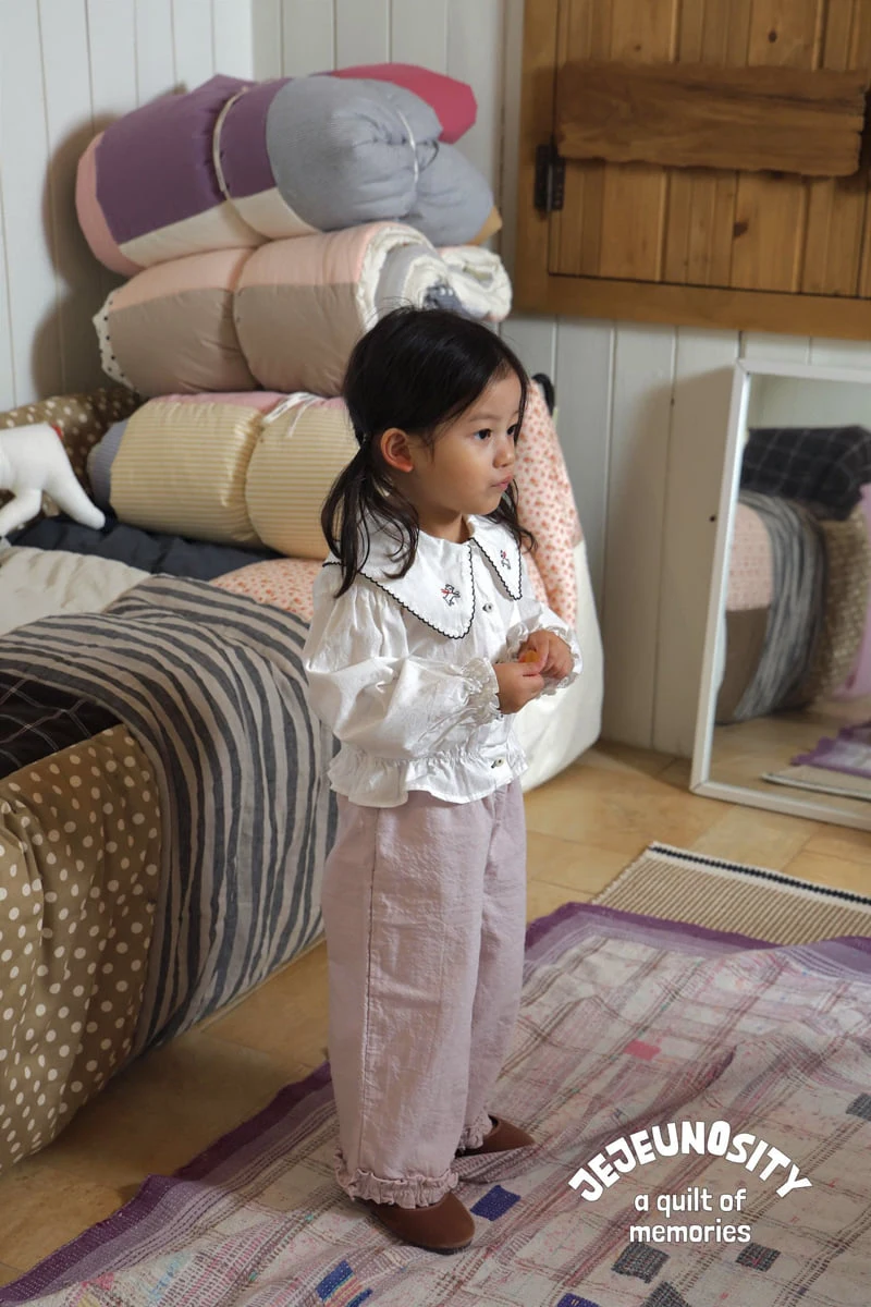 Jejeunosity - Korean Children Fashion - #stylishchildhood - Lily Frill Pants - 8