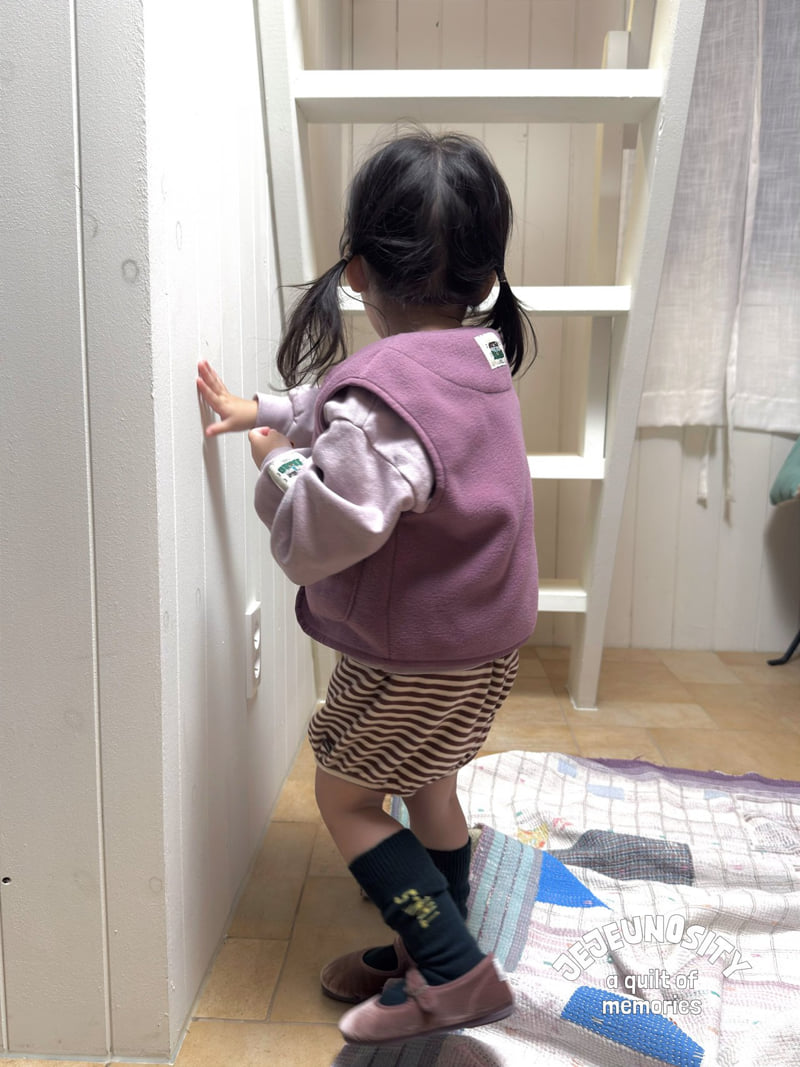 Jejeunosity - Korean Children Fashion - #toddlerclothing - Striped Bloomer - 8