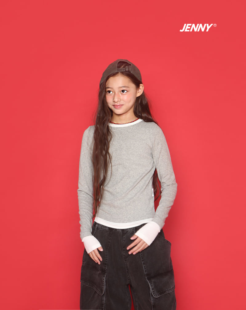 Jenny Basic - Korean Children Fashion - #Kfashion4kids - Black Big Pocket Denim Pants - 2