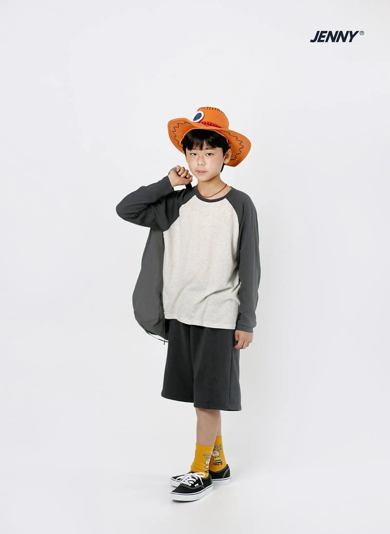 Jenny Basic - Korean Children Fashion - #childofig - Loose Raglan Tee - 12