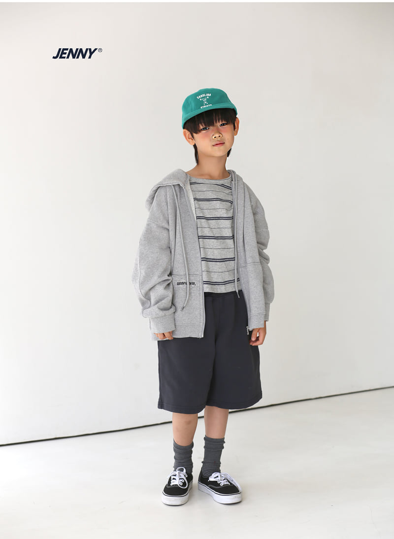 Jenny Basic - Korean Children Fashion - #childofig - Basic Hoodie Zip-up (Loose Fit) - 11